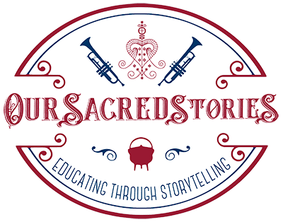 Our Sacred Stories New Orleans walking tours logo